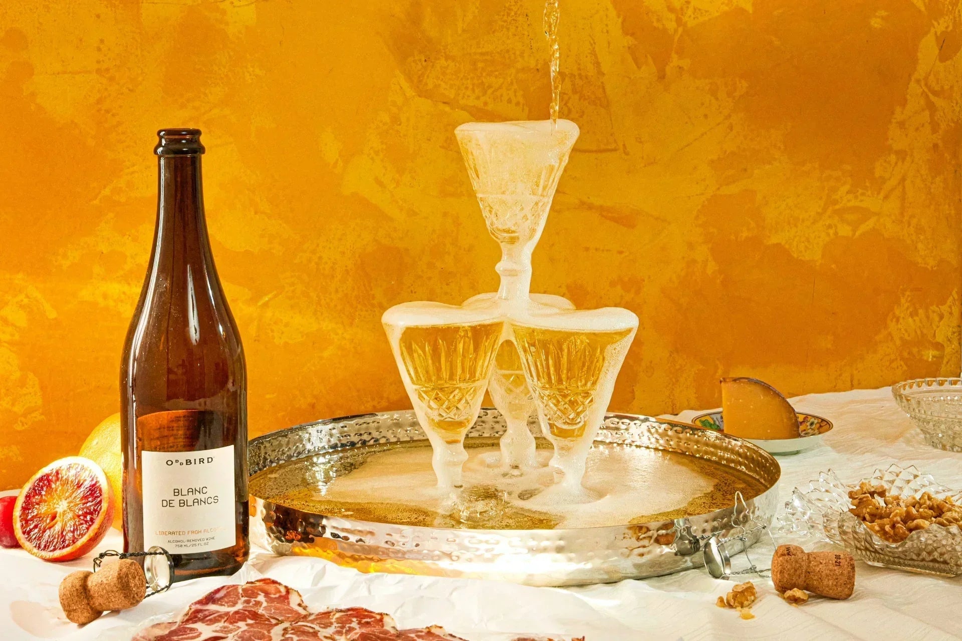 Oddbird Blanc de Blancs: Végre mi is teszteltük ezt a népszerű alkoholmentesített pezsgőt