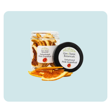 Gin Tonic Botanicals közepes tégelyben Szárított Grapefruit karikák 20gr