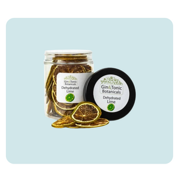 Gin Tonic Botanicals közepes tégelyben Szárított Lime karikák 35gr