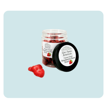 Gin Tonic Botanicals közepes tégelyben liofilizált szeletelt eper 18 gr