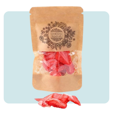 Gin Tonic botanicals LIOfilizált Eper Szeletek 6 gr
