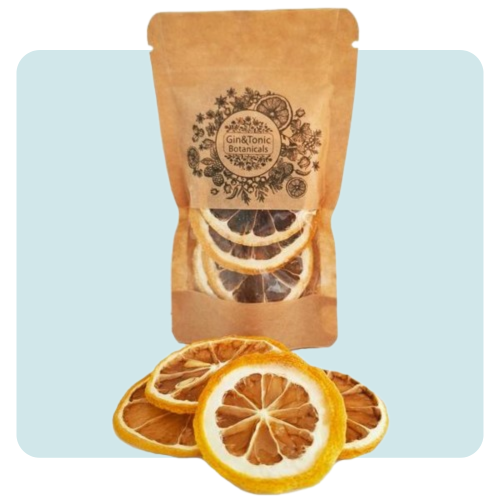 Gin Tonic botanicals Szárított Citrom Karikák 12 gr