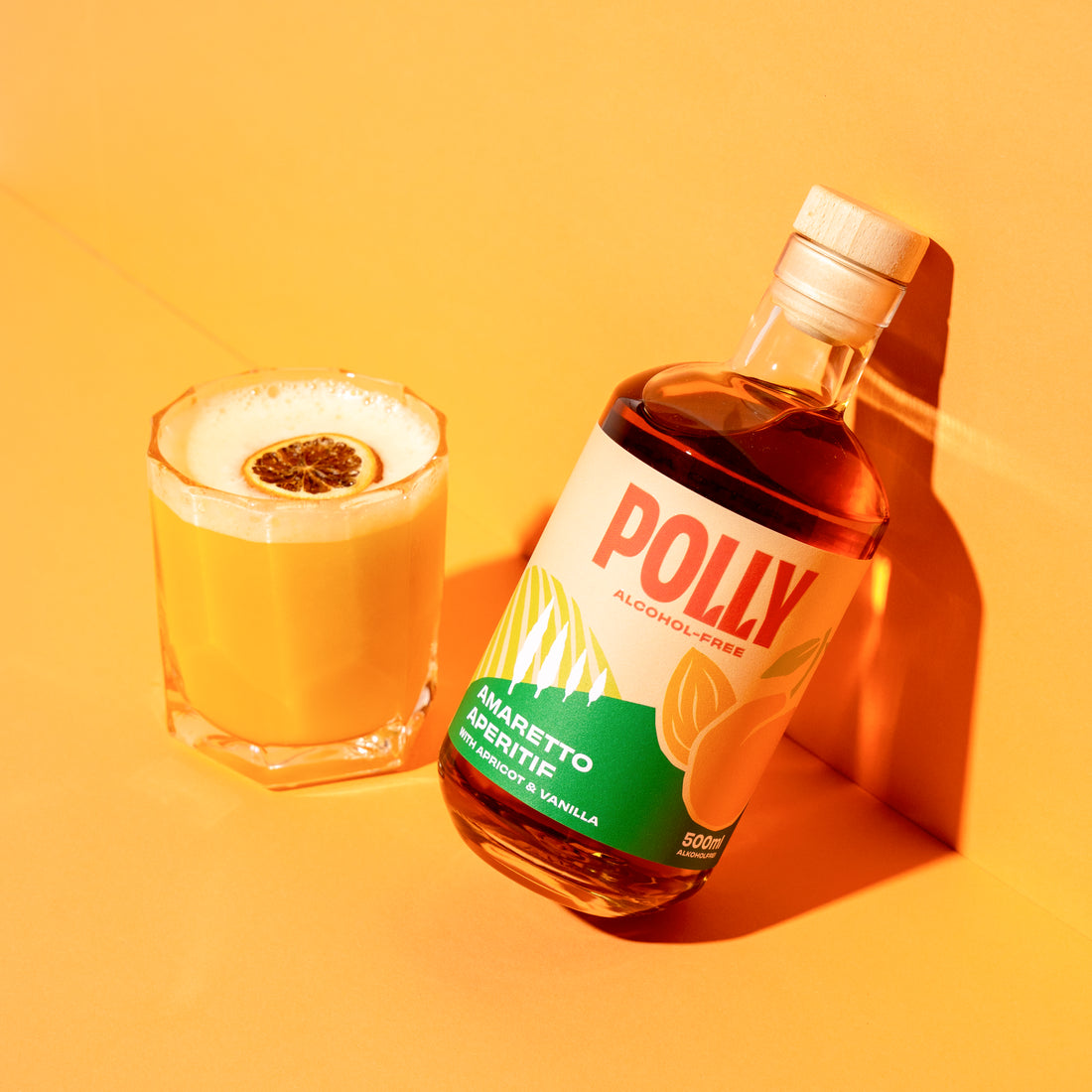 POLLY Amaretto Aperitif - Alkoholmentes amoretto likőr