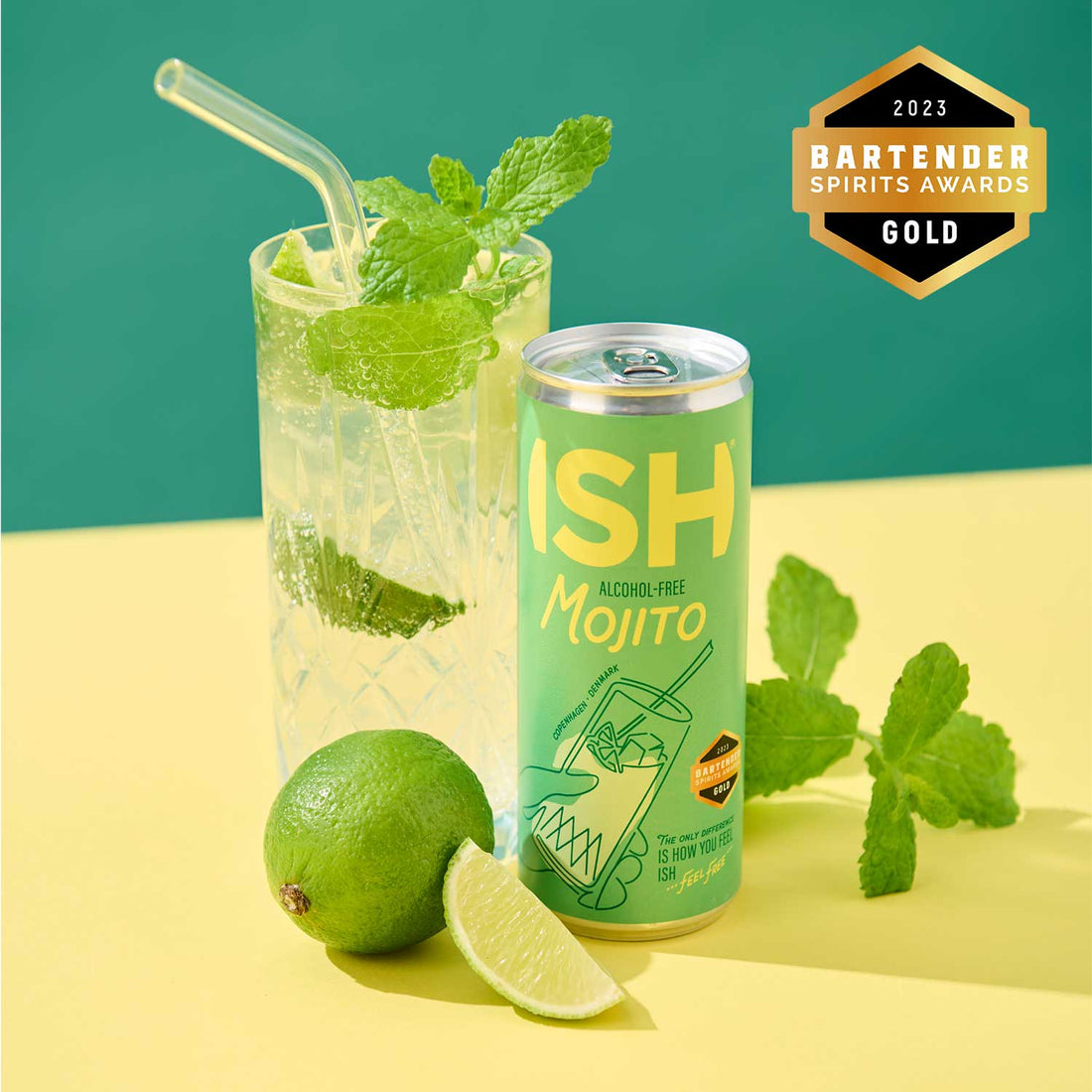 ISH Mojito Alkoholmentes koktél
